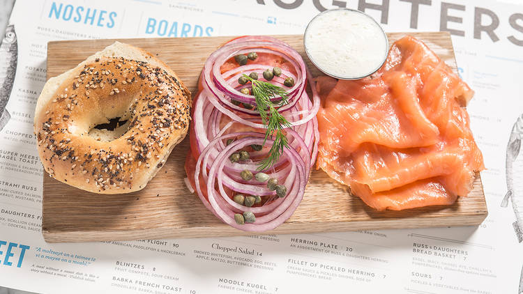 Russ & Daughters Café, best brunch NYC