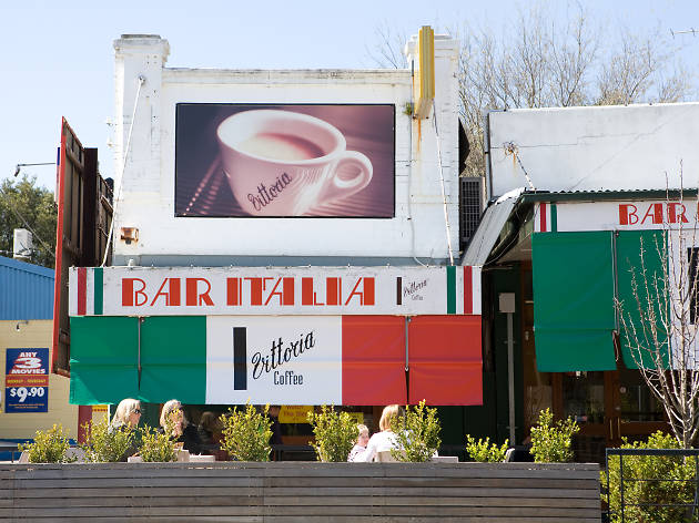 Exterior at Bar Italia Leichhardt Exterior at Bar Italia Leichhardt