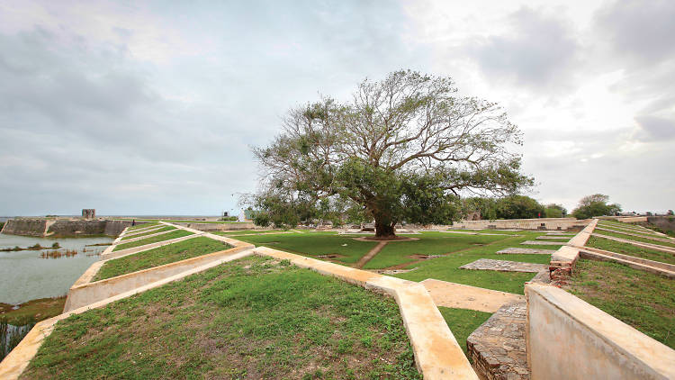 Jaffna town, fort