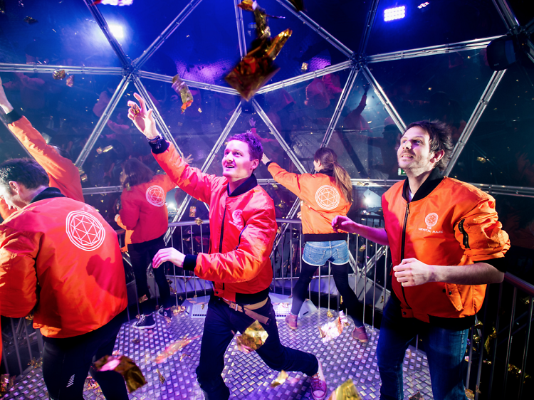  crystal maze dome inside guide hints review photos pictures london immersive first look exclusive