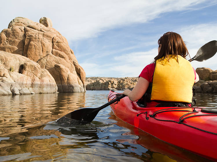 Arizona: Tough Mudder + kayaking