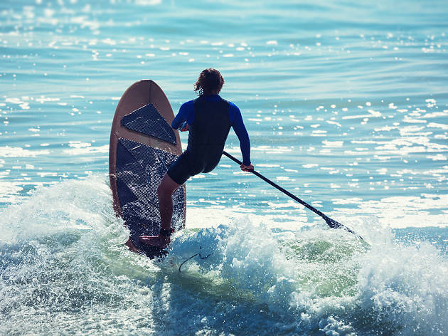 Stand-up paddle boarding Stand-up paddle boarding
