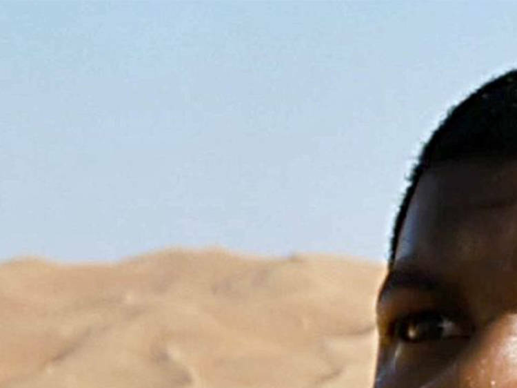 John Boyega in Star Wars: The Force Awakens