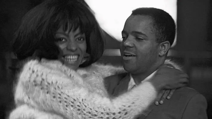 Berry Gordy with Diana Ross in London, 1965. Image courtesy of Adam White