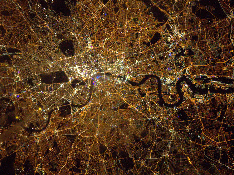 Tim Peake: London from Space, 2016