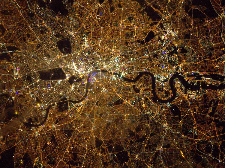 Best London photos: Tim Peake: ‘London from Space’, 2016. © ESA/NASA