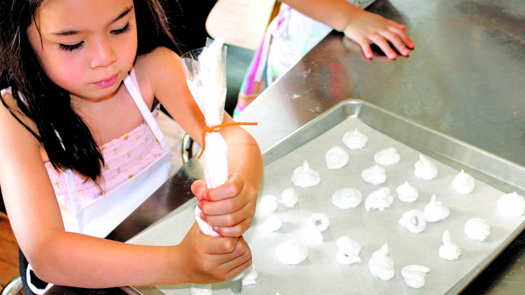 Kids' cooking classes in New York City