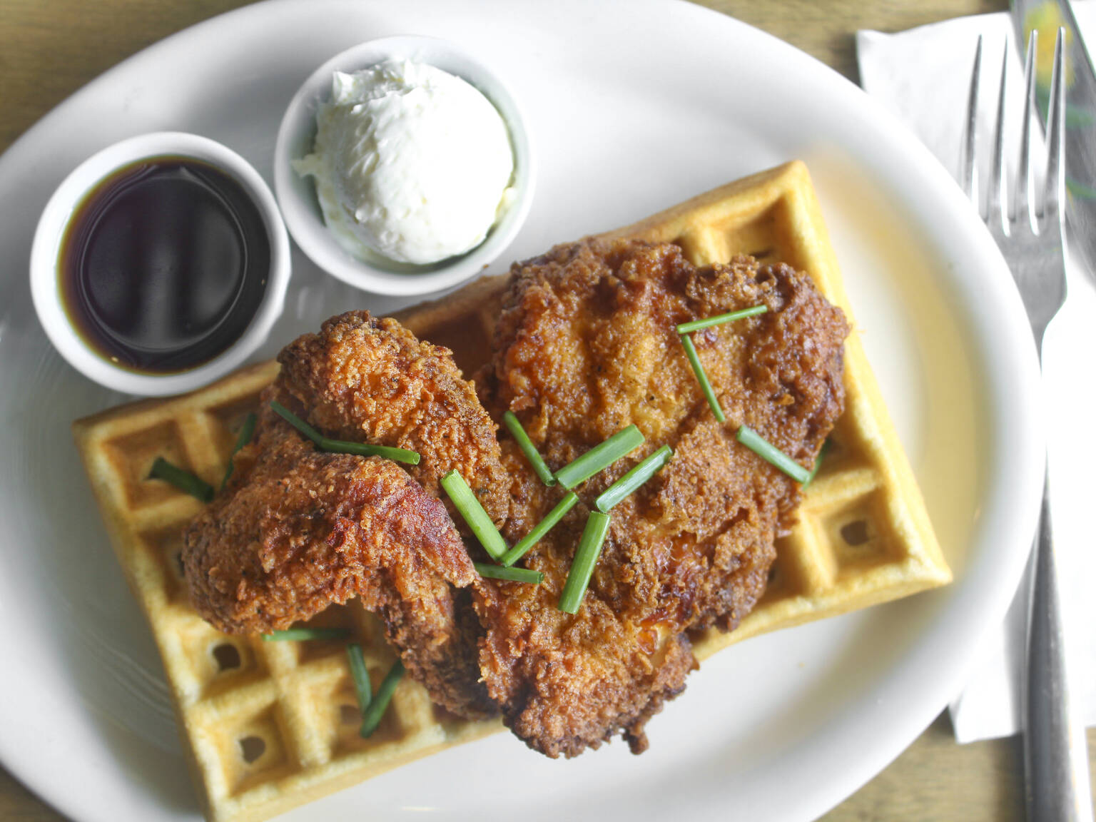 Where to find the best chicken and waffles in Los Angeles