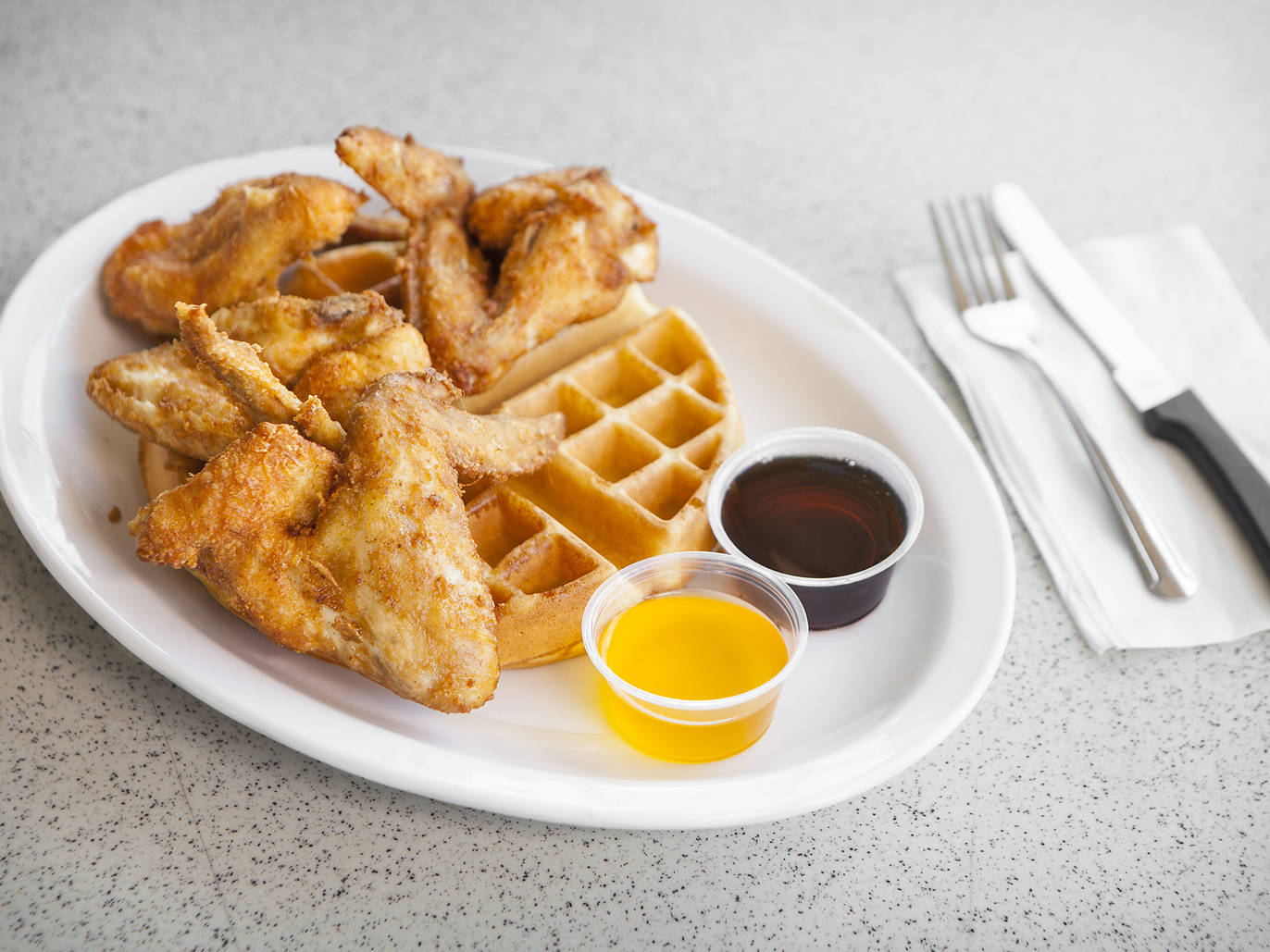 Where to find the best chicken and waffles in Los Angeles