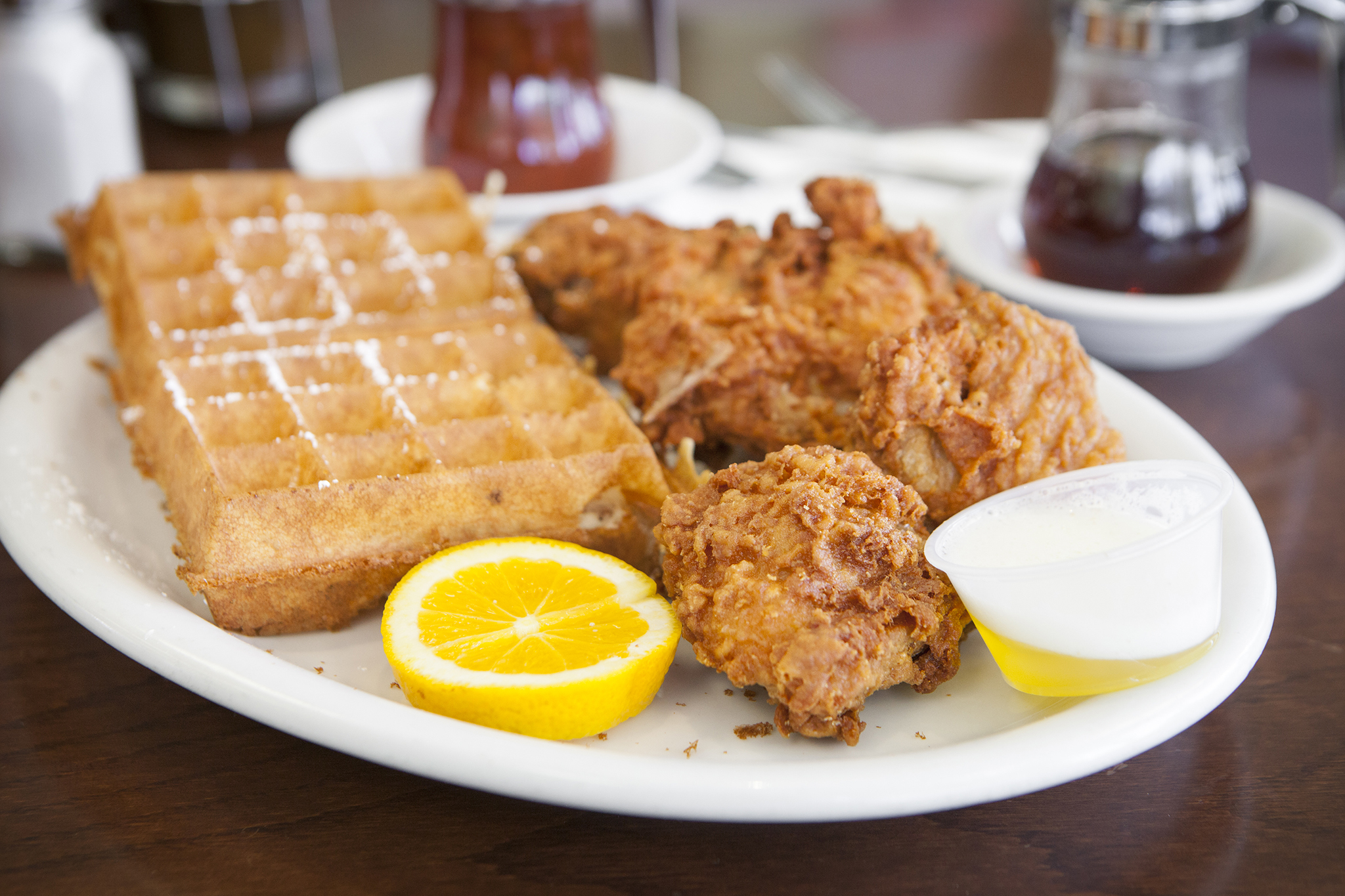 Where to find the best chicken and waffles in Los Angeles