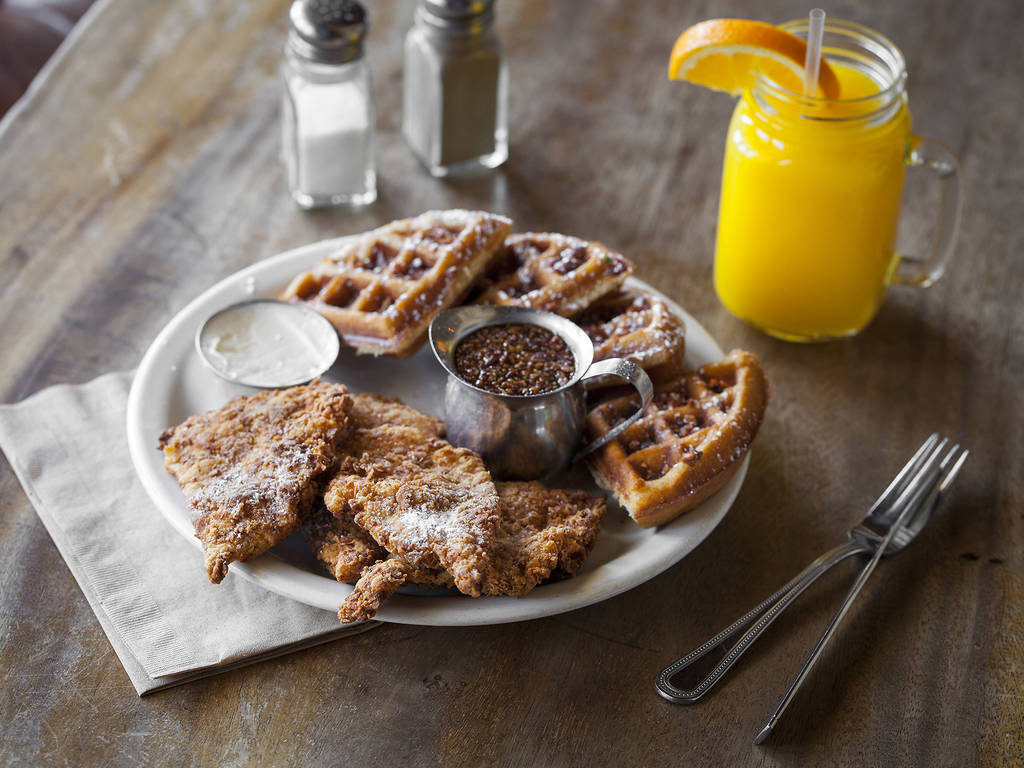 Where to find the best chicken and waffles in Los Angeles