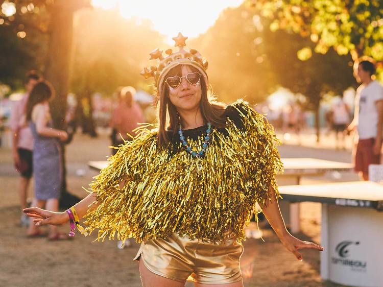 X-rated festival attire