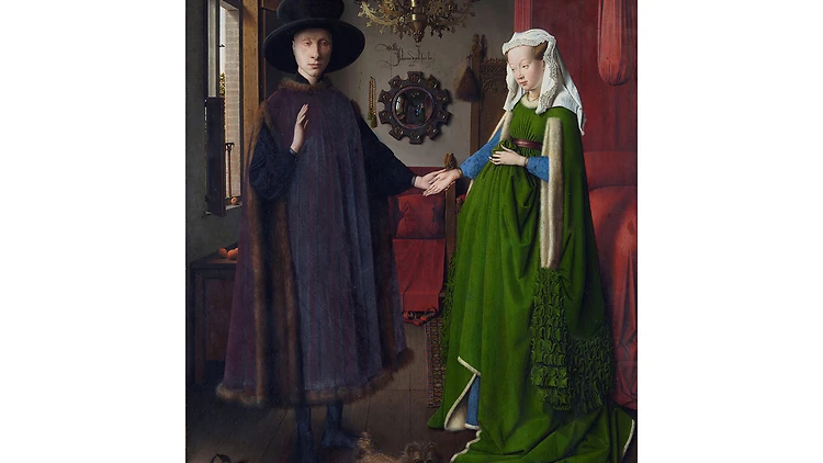 Jan van Eyck, The Arnolfini Portrait, 1434 Jan van Eyck, The Arnolfini Portrait, 1434