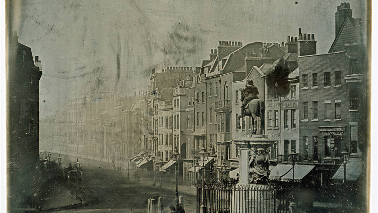 M de St Croix: Parliament Street from Trafalgar Square, 1839