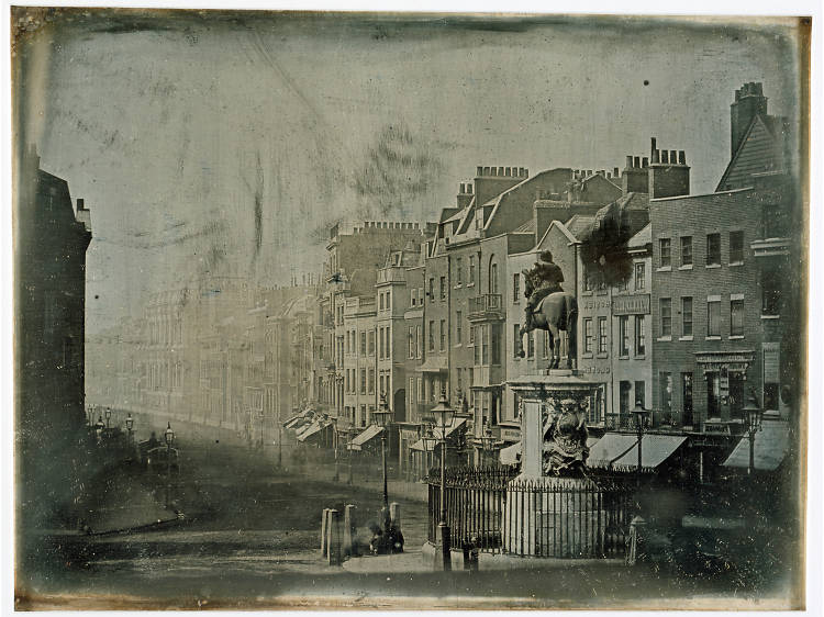 M de St Croix: Parliament Street from Trafalgar Square, 1839