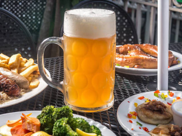 A Taste of Fifth 2020 Brooklyn Bavarian Biergarten at Grand Prospect Hall