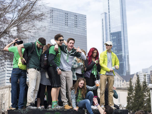 St. Patrick's Day River Dye & Parade, March 12, 2016