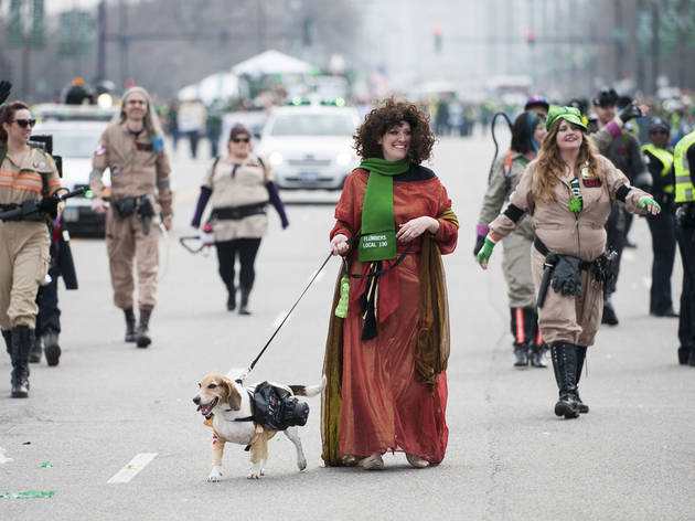 St. Patrick's Day River Dye & Parade, March 12, 2016