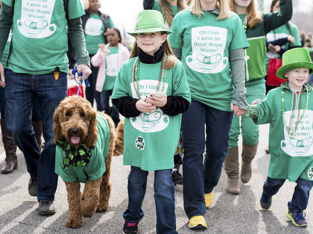 St. Patrick's Day River Dye & Parade, March 12, 2016