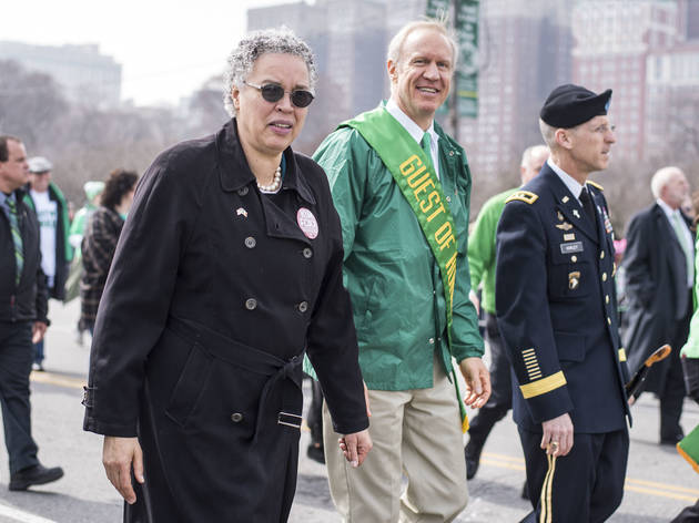 St. Patrick's Day River Dye & Parade, March 12, 2016