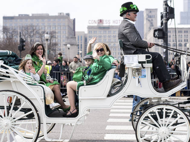 St. Patrick's Day River Dye & Parade, March 12, 2016