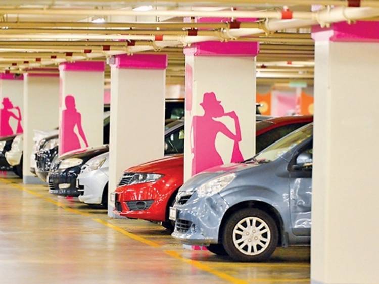 Malls with the best ladies' parking