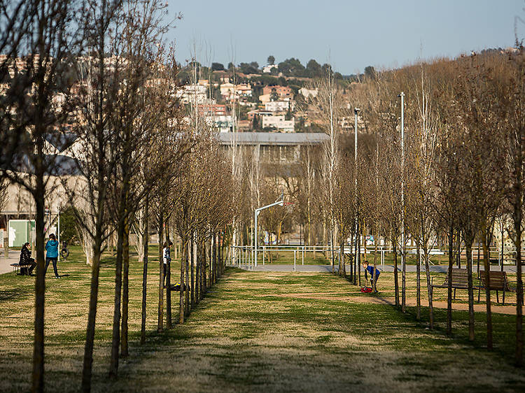 A picnic in the Parc del Domeny (family activity)