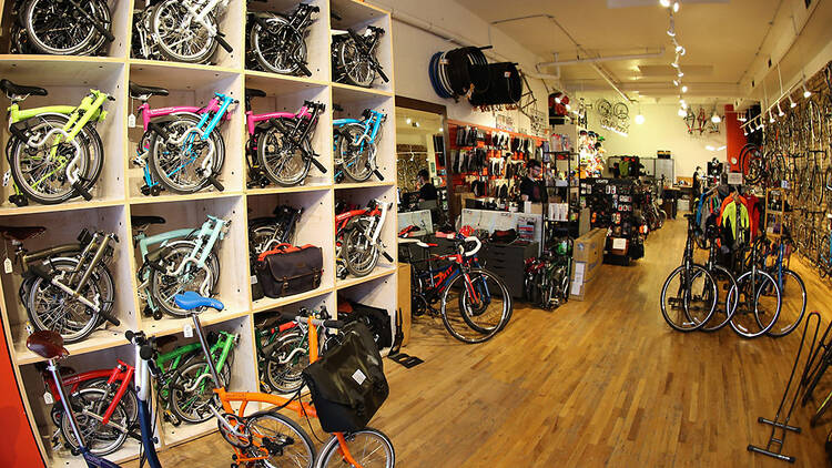 Find the best bike shop in NYC for bicycles and bike gear