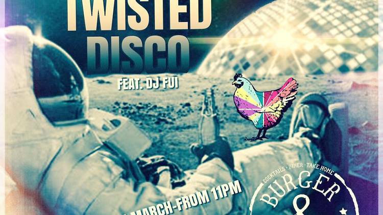 Twisted disco Easter special,Burger & Relish, Accra, Ghana