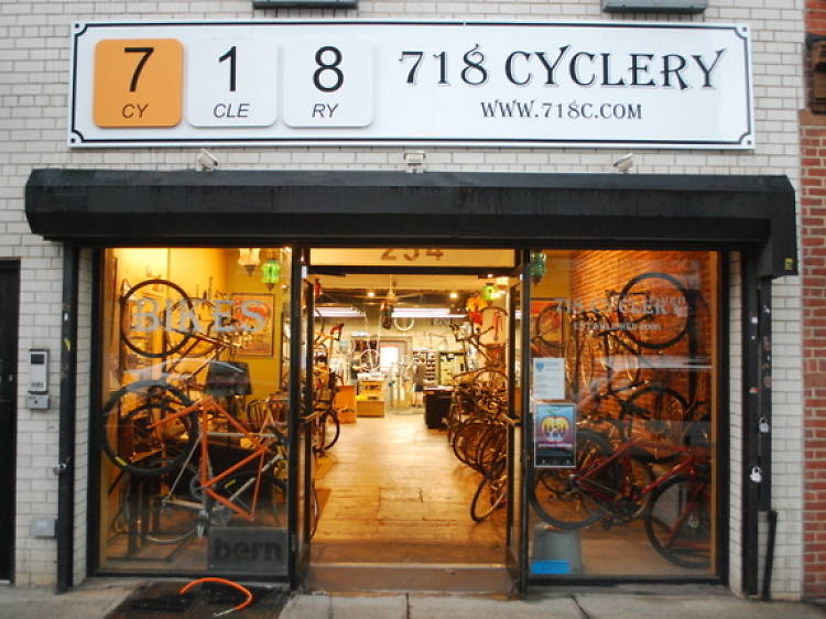 Of store bike shop