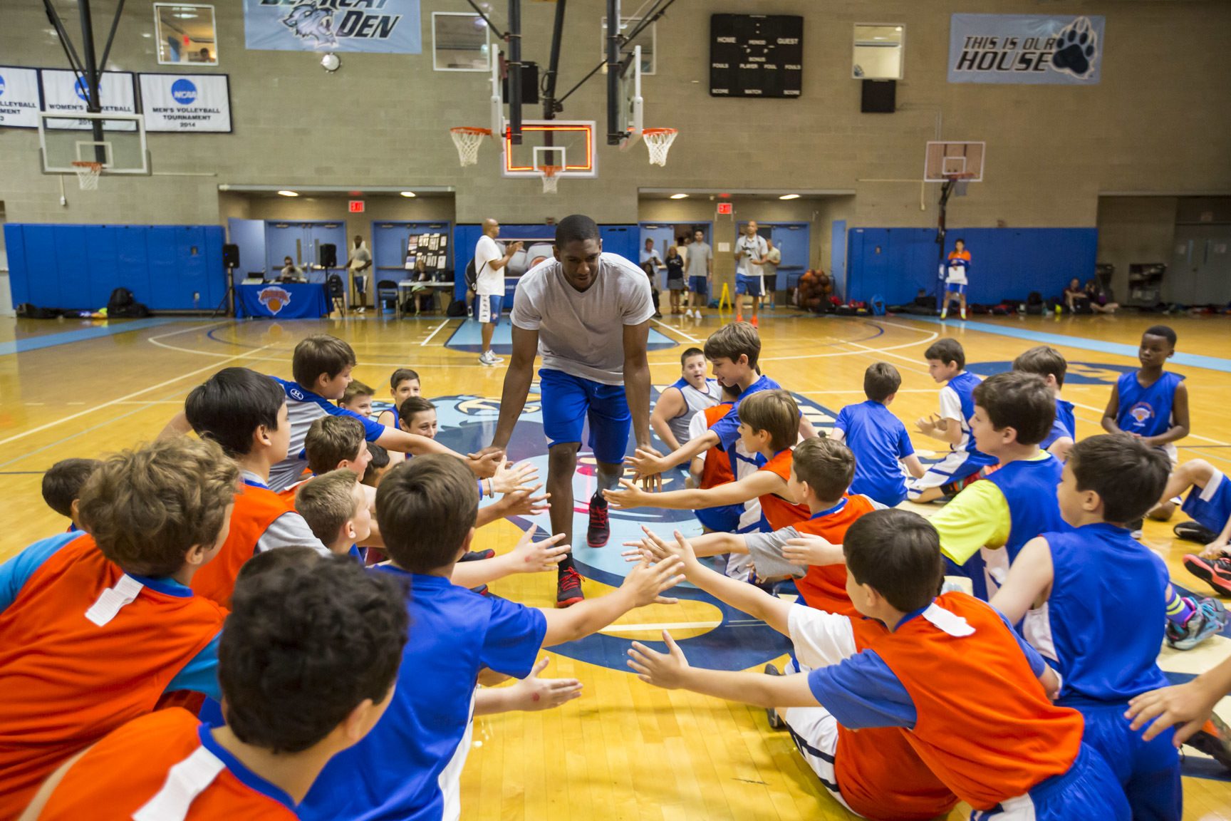 Basketball camps for tykes, kids and tweens in New York City