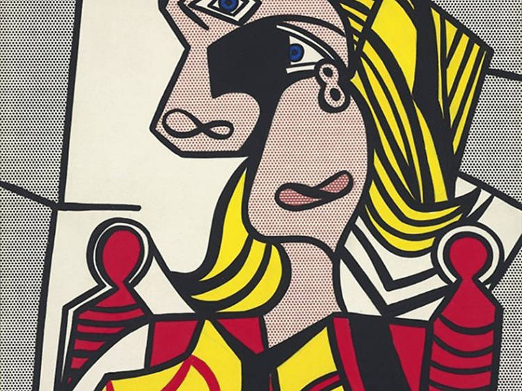 Roy Lichtenstein  ‘Woman with Flowered Hat’ (1963, painting)