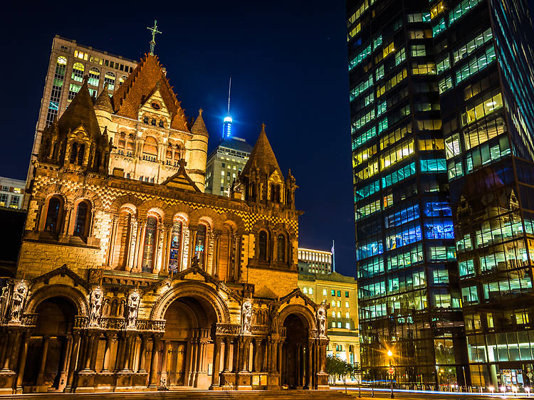 Trinity Church in Boston, MA