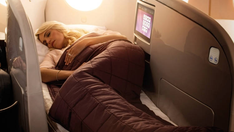 Air New Zealand Boeing 787 Dreamliner flatbed seat