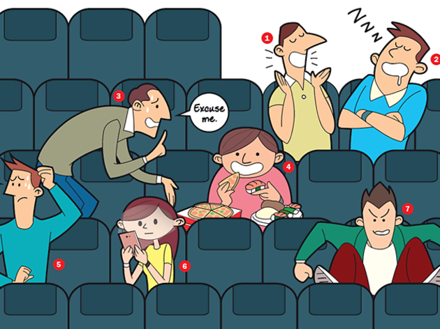 The seven species of cinema-goers The seven species of cinema-goers