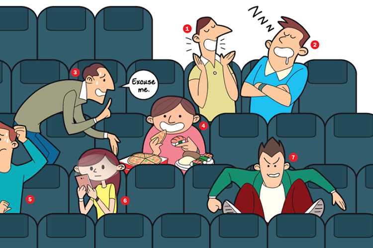 The seven species of cinema-goers