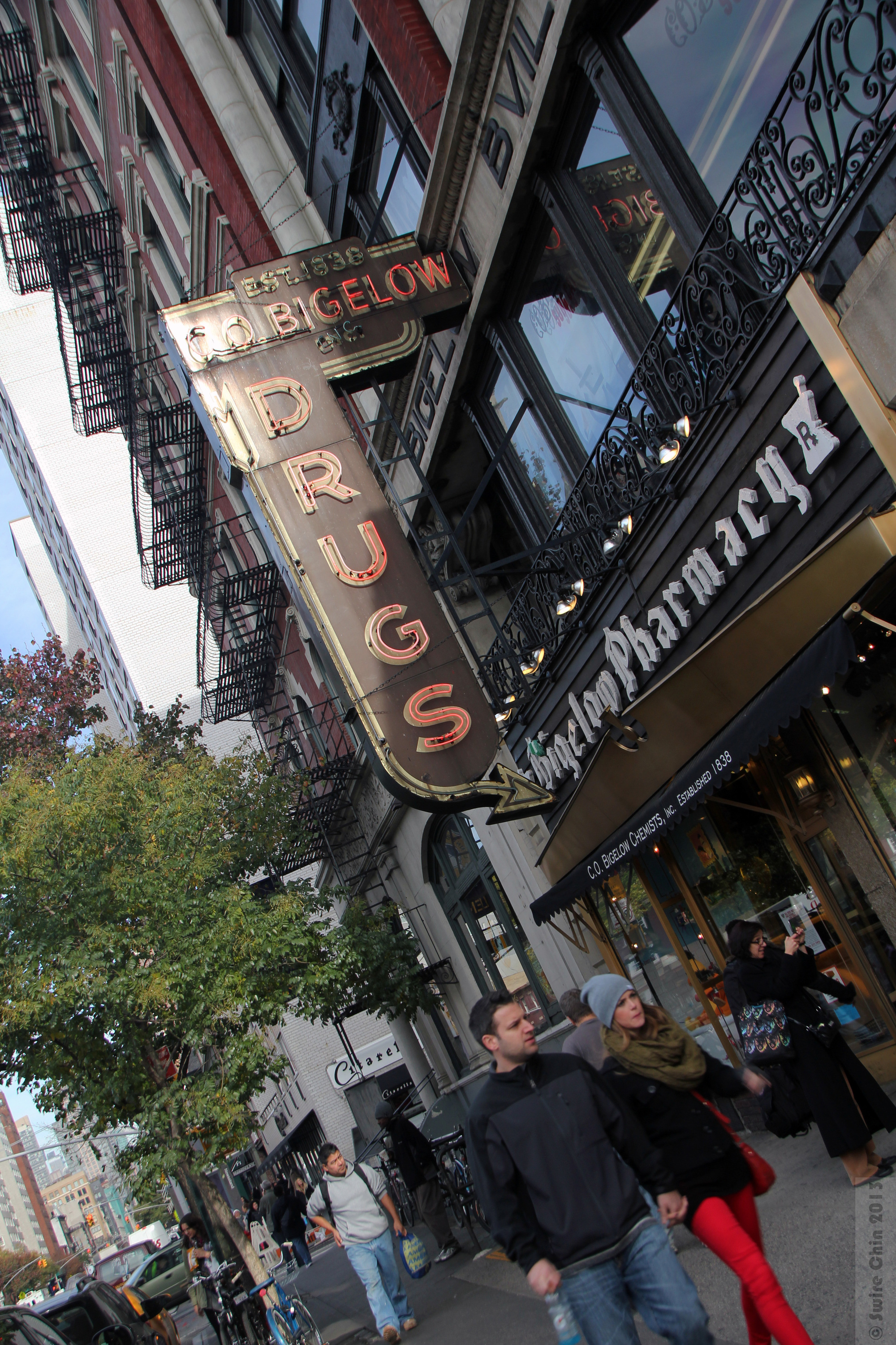 C.O. Bigelow Chemists Shopping in Greenwich Village, New York
