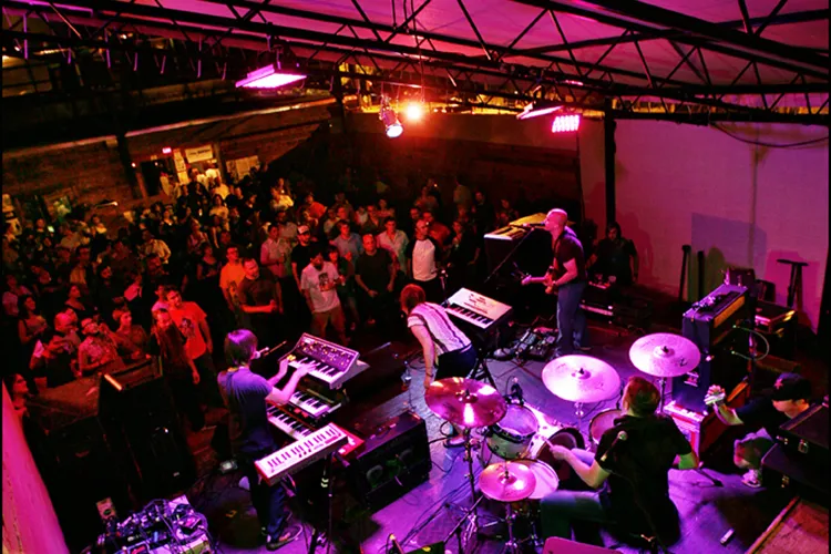 Catching a gig at the Mohawk