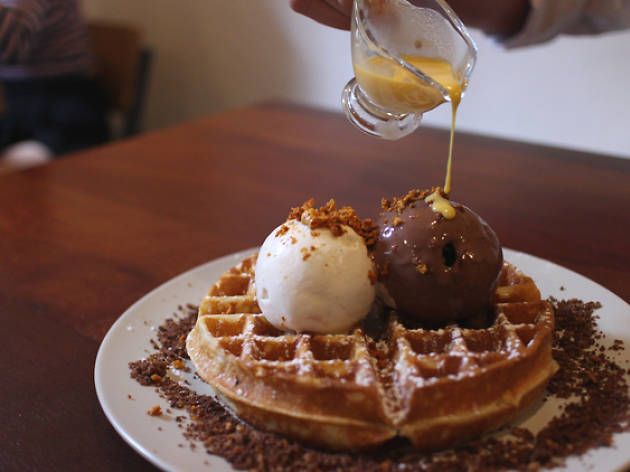 Gold rush waffle Gold rush waffle