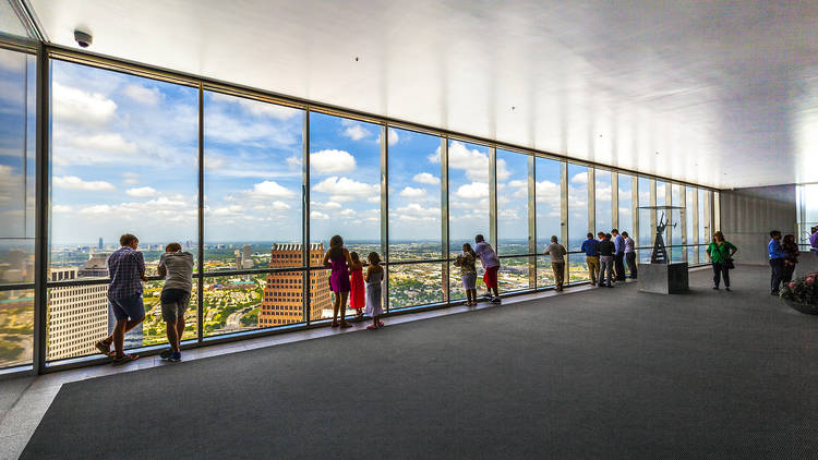 Sky Lobby at JP Morgan's Chase Tower