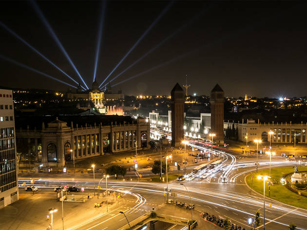 Barcelona at night Barcelona at night