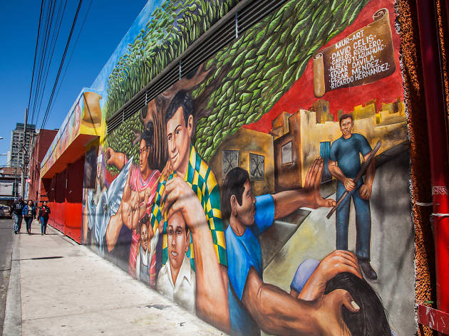 Centro de artes y oficios tepito El Centro de artes y oficios Tepito es un espacio de arte recuperado