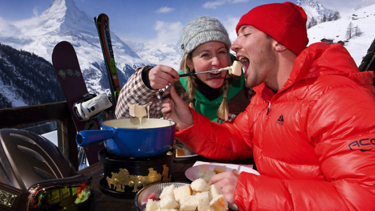 Fondue mountain