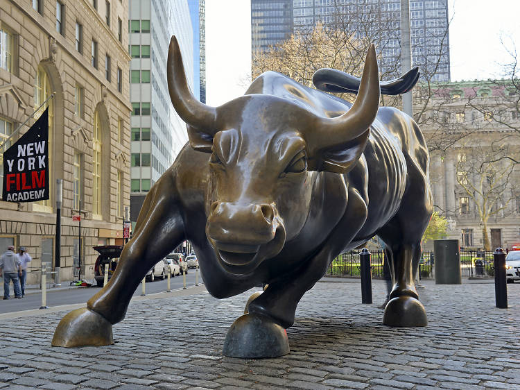 Face off against the Charging Bull