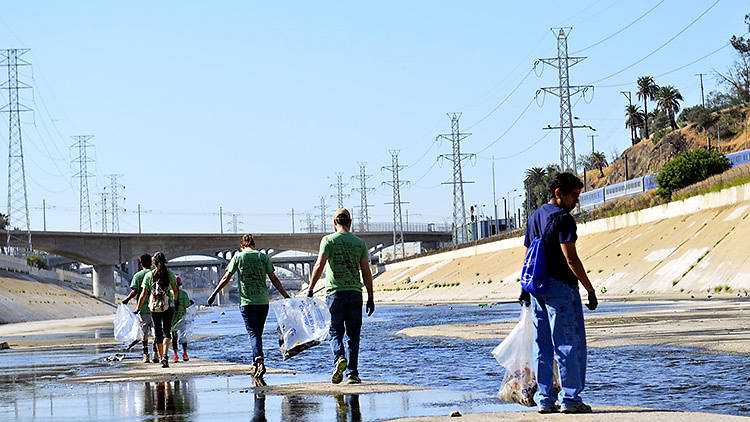 The Great Los Angeles River CleanUp