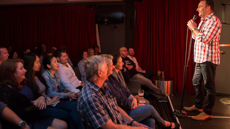 The Laugh Stand at Harold Park Hotel 2015 April 4 image 01 (c) Time Out Sydney photographer credit Anna Kucera