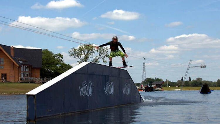 Wakeboarding wake-up