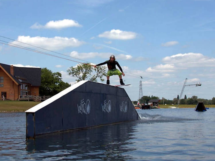 Wakeboarding wake-up