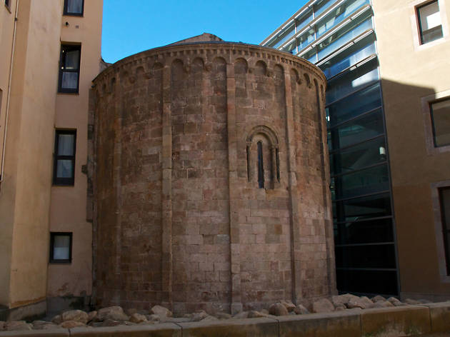 Absis de l'esglèsia de Sant Llàtzer Absis de l'esglèsia de Sant Llàtzer