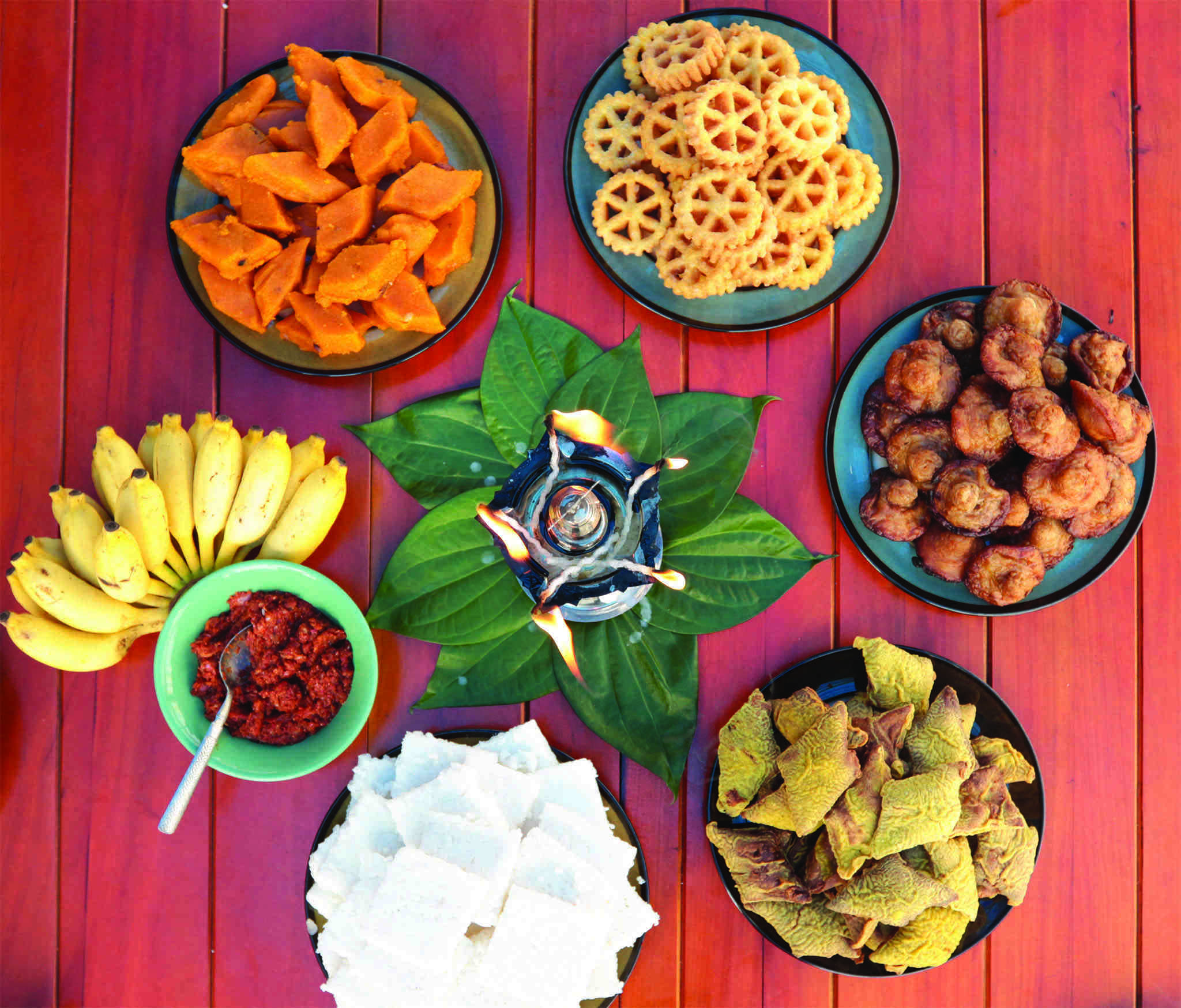 Special avurudu sweets and dishes